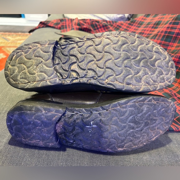 Brown Knee-high Folded “Jack Boots” Synthetic Leather, Mens 9/42 - Picture 10 of 13